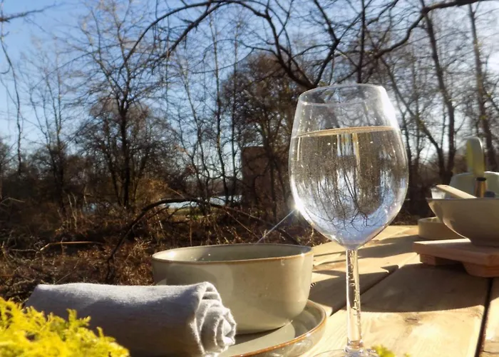 Tente Luxe Vue Etang Avec Jacuzzi 4 Campismo de Luxo *